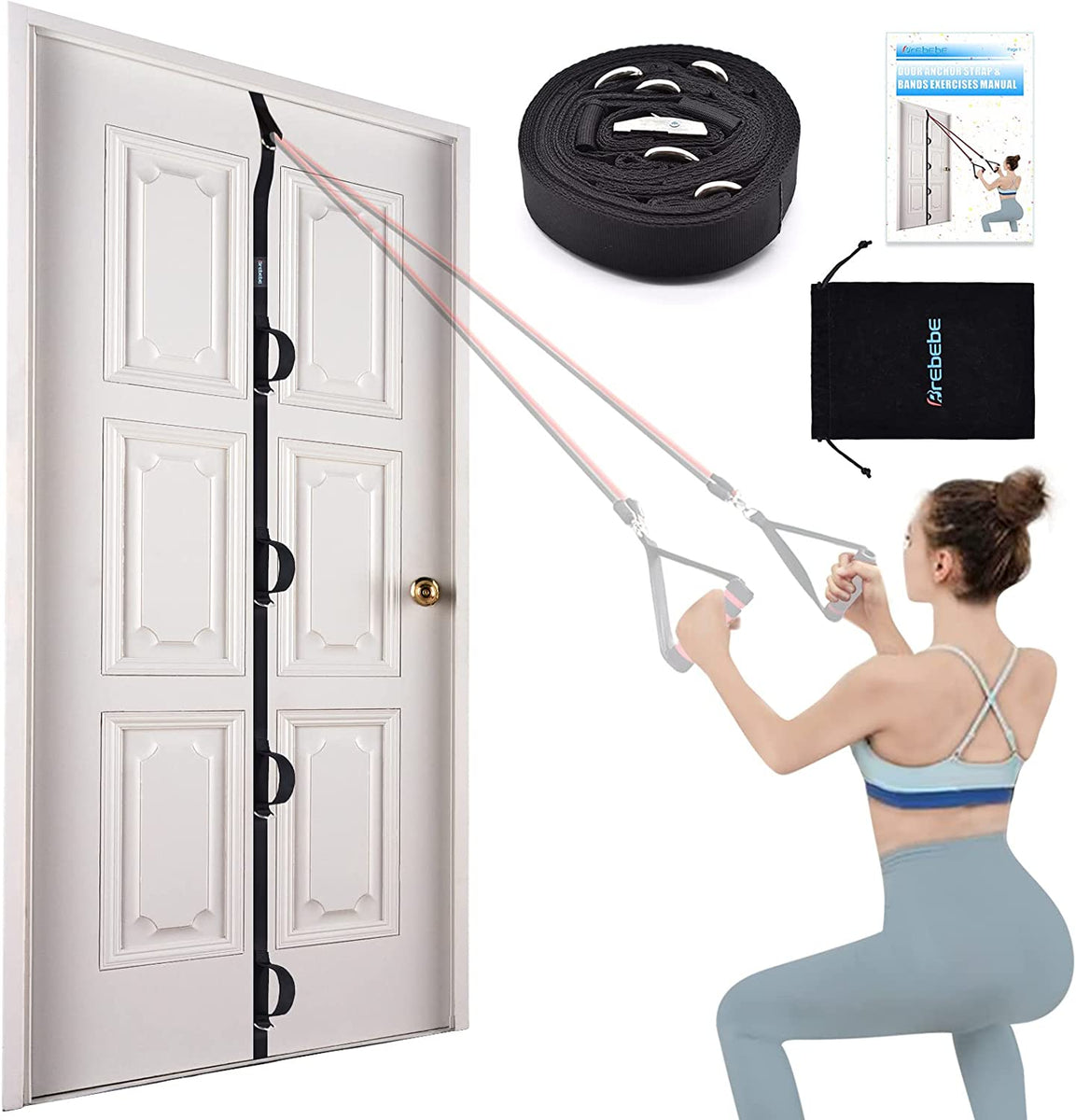 Arena Strength Body Bands Multi Loop Door Anchor Strap For Fits