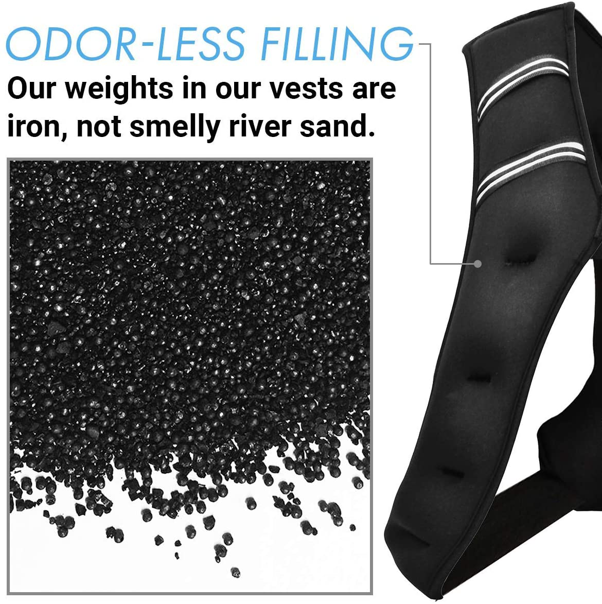 Aduro Sport Weighted Vest Workout Equipment 4lbs 6lbs 12lbs 20lbs