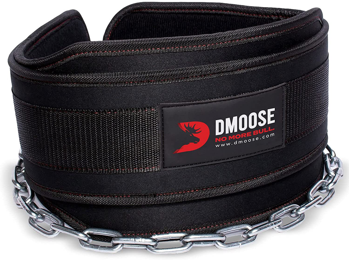 DMoose 10mm Lever Weightlifting Belt – Premium Suede Leather, Rust-Proof Buckle, For Deadlifts & Squats, Includes Bag