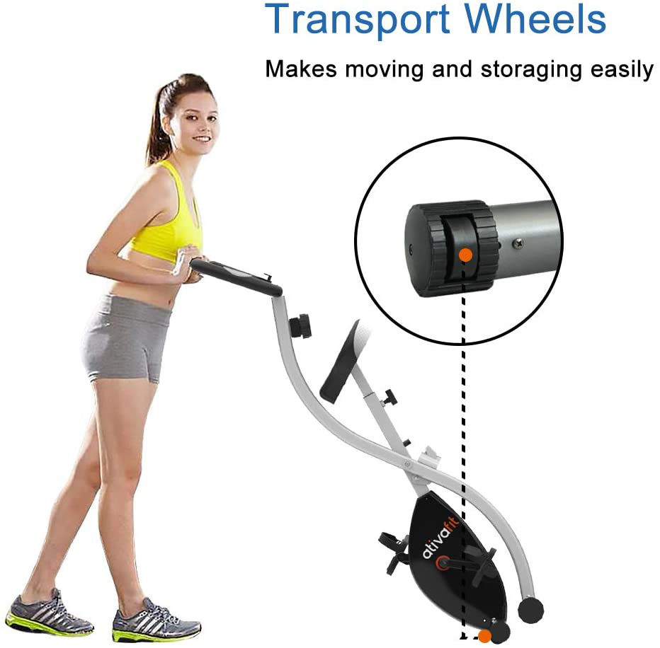 Ativafit stationary exercise bike magnetic upright bike sale