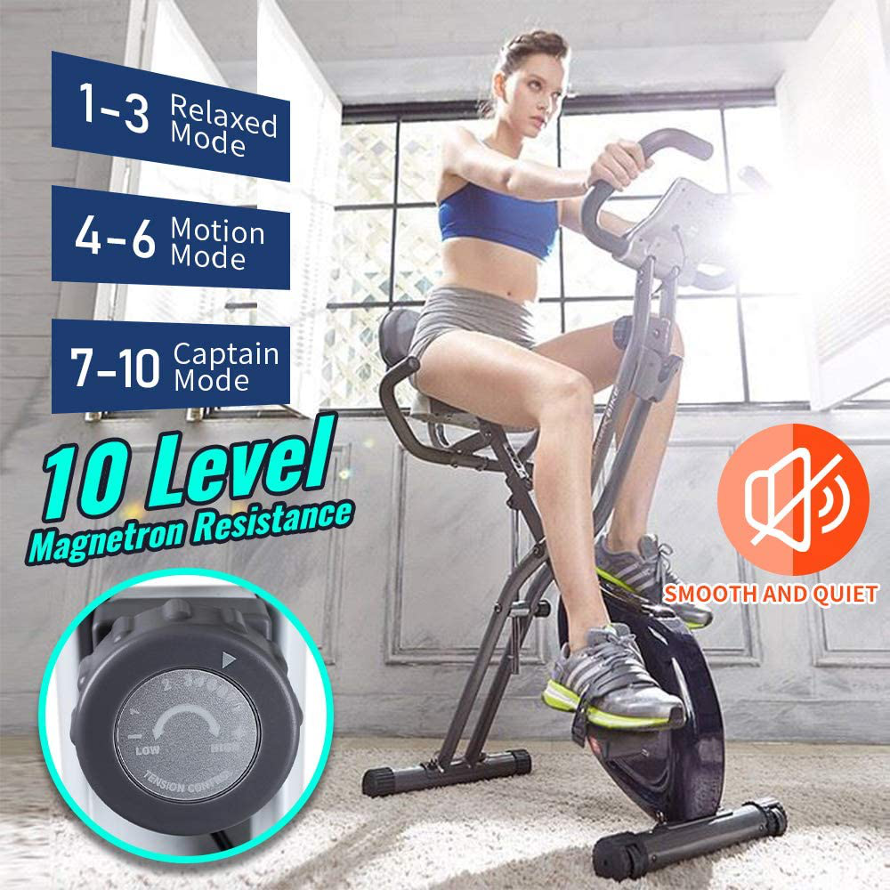 leikefitness LEIKE X Bike Ultra Quiet Folding Exercise Bike Magnetic Shop Fitness Doctor