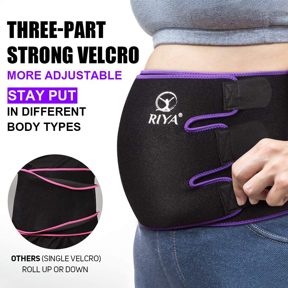 Waist Trainer Belt Abdominal Belt with Adjustable Velcro Waist