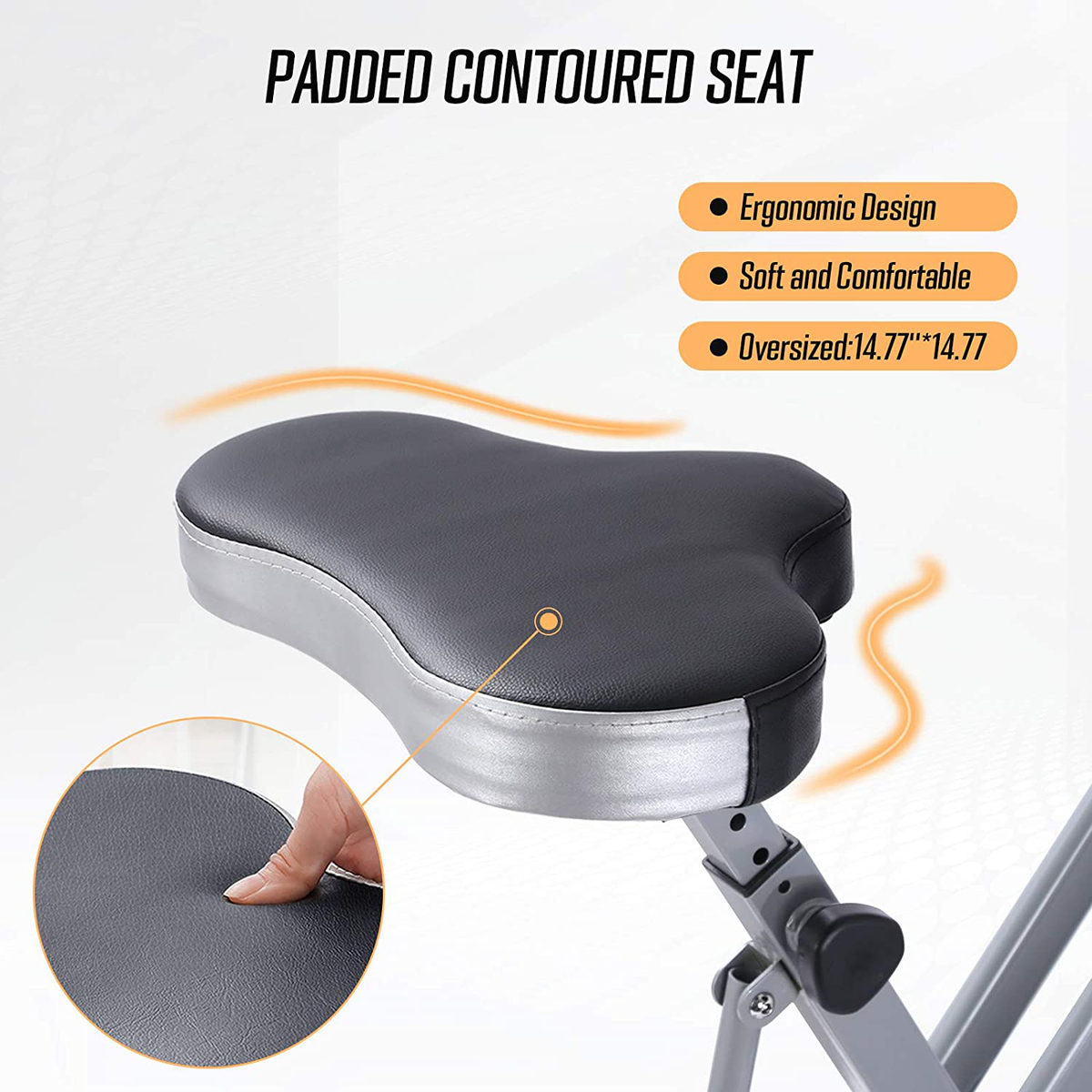 bcan heimtrainer fahrrad klappbar BCAN Folding Exercise Bike-Stationary Bike Foldable with Magnetic Resi– Shop Fitness Doctor