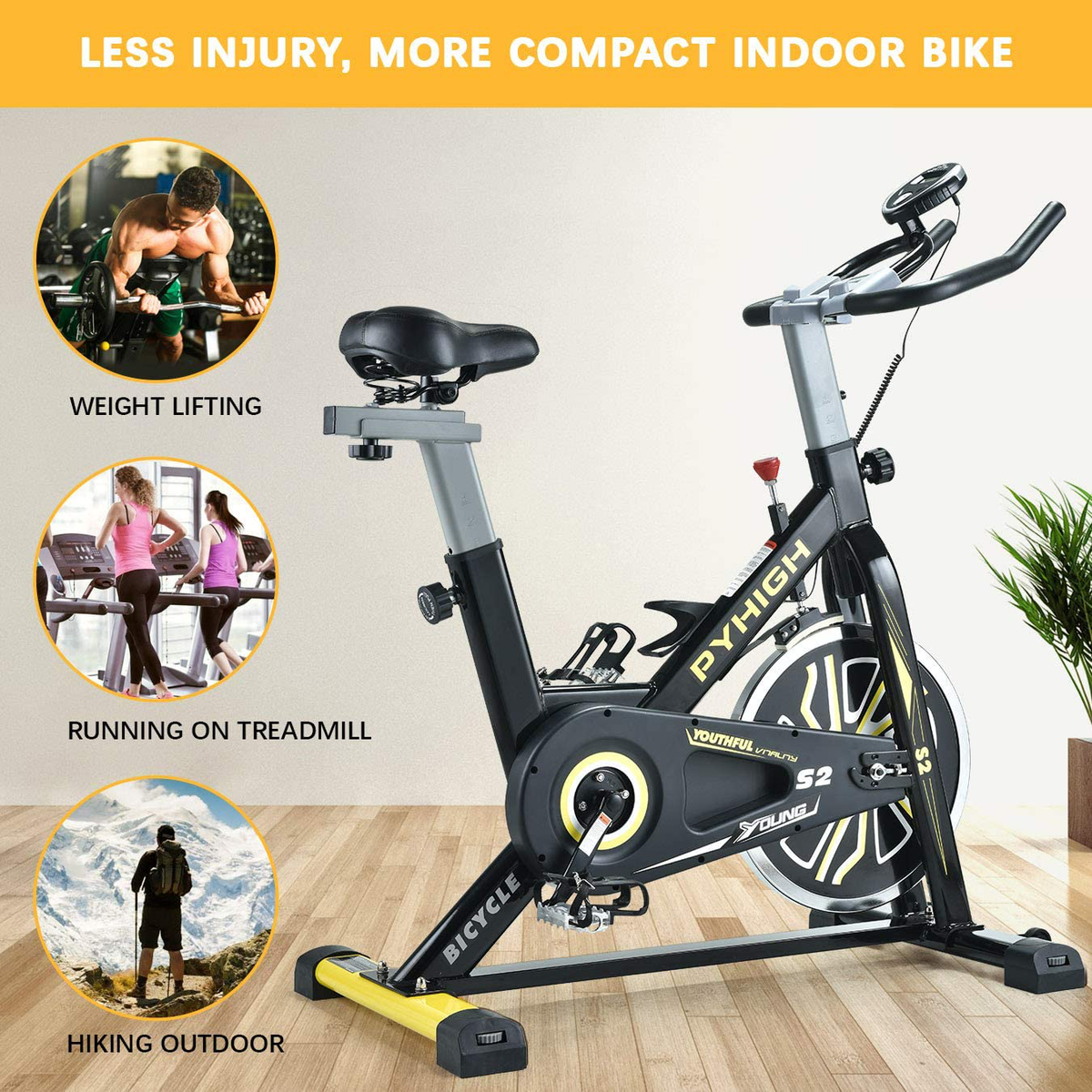 Pyhigh online spin bike