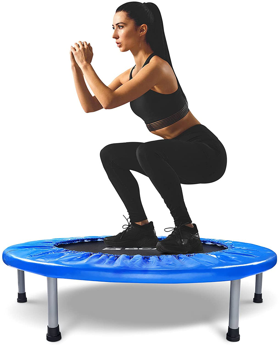 BCAN Mini Trampoline for Adults Exercise Rebounder Indoor Trampoline f–  Shop Fitness Doctor