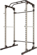 Fitness Reality Squat Rack Power Cage with, Optional LAT Pulldown & Leg  Holdown