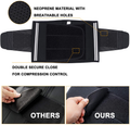 Men's Neoprene Waist Trainer Workout Corset - Sweat Slimming Body Shaper Belt