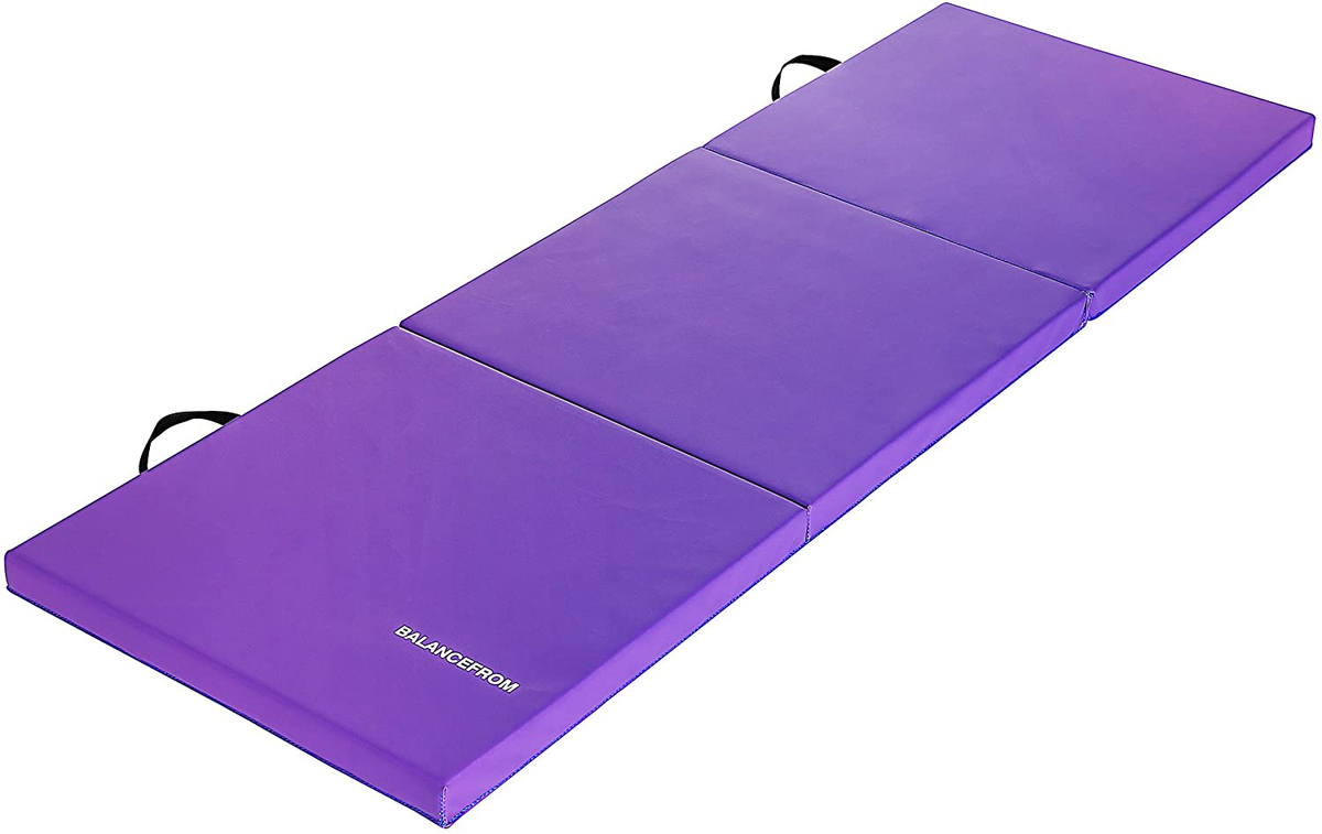 BalanceFrom 4' X 8' X 2 All Purpose Folding Fitness Gymnastics