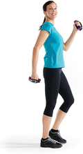 Walking with arm weights sale
